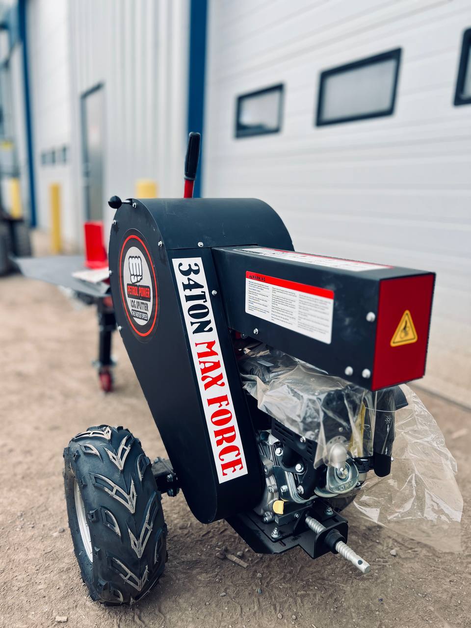 34-Ton Kinetic Log Splitter &ndash; 6.5 HP Kohler Engine, Heavy-Duty Wood Splitter | SKU: DRGL35T